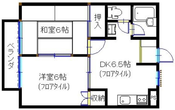 ヌーベルバーグ湘南の物件間取画像